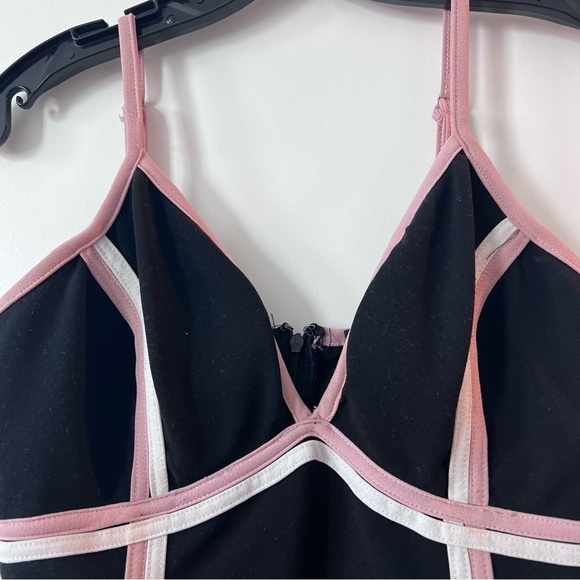 Papaya black body-con tight dress - Picture 5 of 6